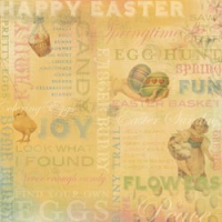 Papier Easter - Vintage Collage