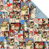 Papier Dear Santa - Snowman Collage