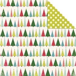 Papier Winter Wonderland - Christmas Trees