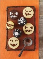 Martha Stewart - Pumpkin Face Cupcake Stencils