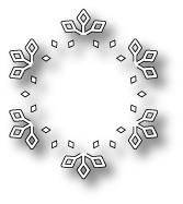 Stanzschablone Snowflake Cutwork