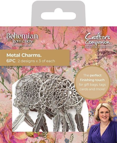 Bohemian Collection Metal Charms Dream Catcher