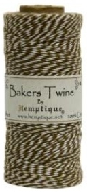 Hemptique Cotton Bakers Twine braun/weiss