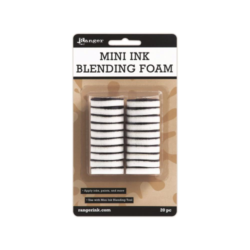 Mini Ink Blending Replacement Foams 1" Round