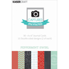 Captured Moments Double-Sided Cards 4"X6" - Peppermint Swirl