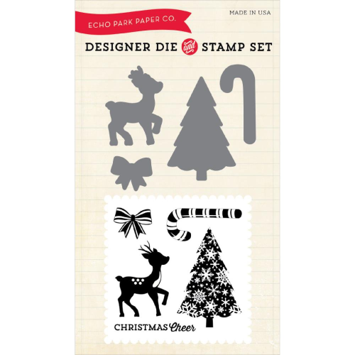 Die & Stamp Combo Set - Christmas Cheer