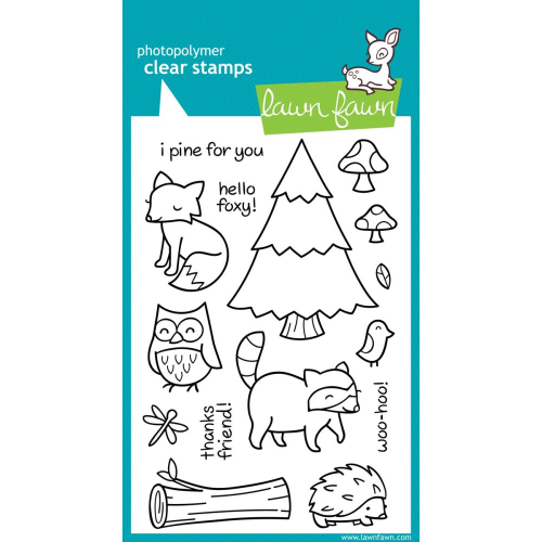 Clear Stamp - Critters in the Forest