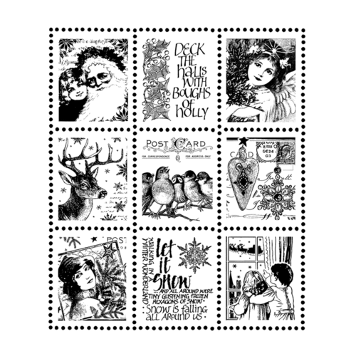 Christmas Postage Stamps