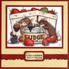 Cling - House Mouse Fudge Strawberries