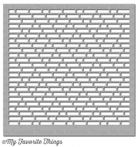 Schablone - English Brick Wall