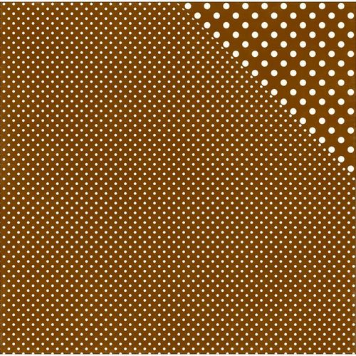 Papier Fall Dots & Stripes - Walnut