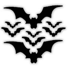 Stanzschablone Mini Bats