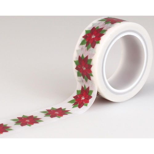 Decorative Tape - Poinsettia