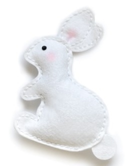 Stanzschablone Plush Spring Bunny
