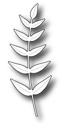 Stanzschablone Pointed Leaf