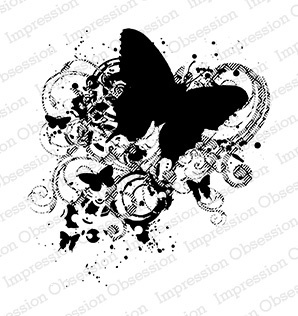 Cling - Grunge Butterfly