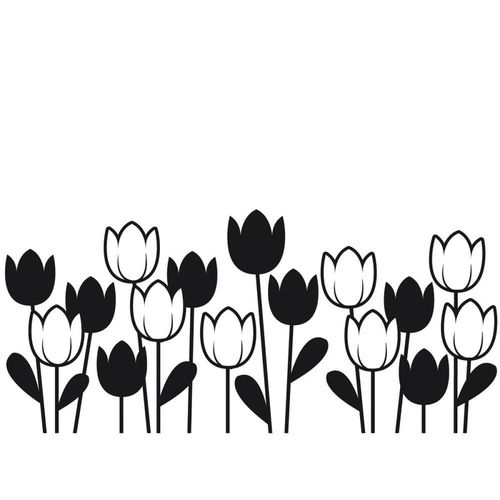 Prägeschablone Spring Tulip