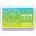 Hero Arts Ombre Ink Pad - Neon Chartreuse to Blue
