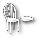 Stanzschablone Left Bistro Chair