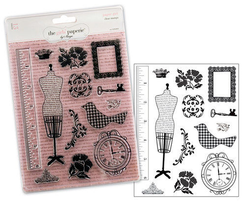 Clear - The Girls Paperie - Paper Girl Collection
