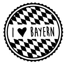 Woodies - I Love Bayern (Rauten)