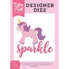 Stanzschablone Perfect Princess - Unicorn Sparkle