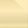 Foiled Dots & Stripes Cardstock - Cream/Gold