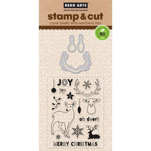 Antlers Stamp & Cut