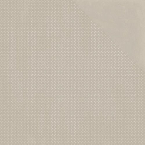 Textured Cardstock Double Dot - Taupe