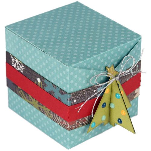 Sizzix Thinlits - Christmas Tree Gift Box