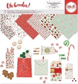 We R Memory Keepers Glassine Paper Pack 12"X12" - Classic Christmas