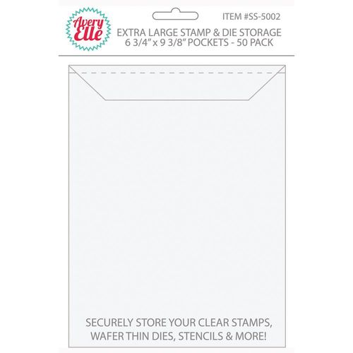 Avery Elle Stamp & Die Storage Pockets - Extra Large
