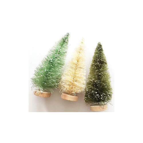 Merry & Bright Bottle Brush Trees 5"