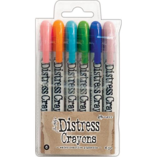 Tim Holtz Distress Crayon Set #6