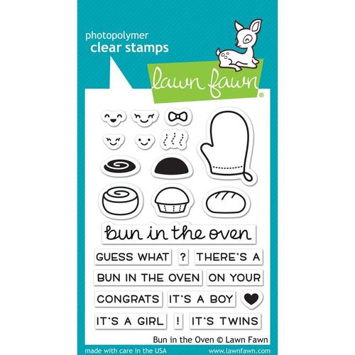 Clear Stamp - Bun in the Oven