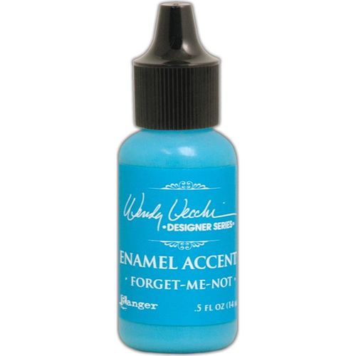 Enamel Accents Forget-Me-Not