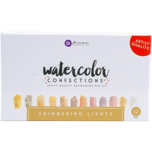 Prima Watercolor Confections Watercolor Pans - Shimmering Lights