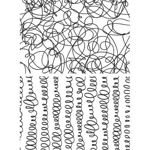 Scribbles & Spirals (Cling Set)