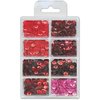 Cup Sequins 7mm - Rouge