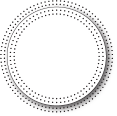 Stanzschablone Pinpoint Circle Frame