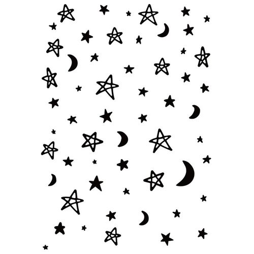 Prägeschablone Moon & Stars