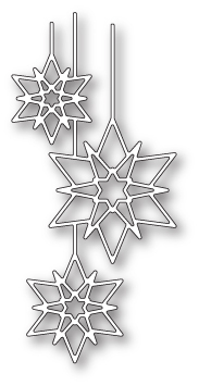 Stanzschablone Crystal Ornaments
