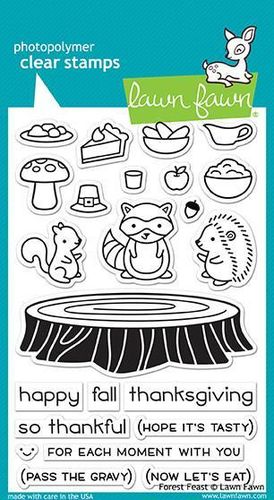 Clear Stamp - Forest Feast
