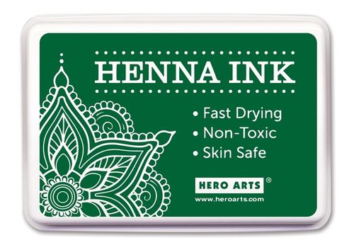 Stempelkissen Scarab Henna Green Ink