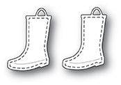 Stanzschablone Stitched Rain Boots