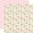 Papier Sweet Baby Girl - Pink & Green Flowers/White Dots On Pink
