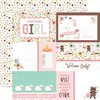 Papier Sweet Baby Girl - Journaling Cards/Multi Dots