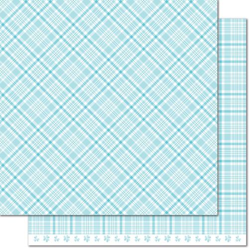Papier Perfectly Plaid Spring - Bluebell
