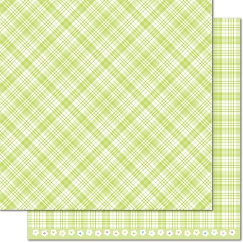 Papier Perfectly Plaid Spring - Lily of the Valley