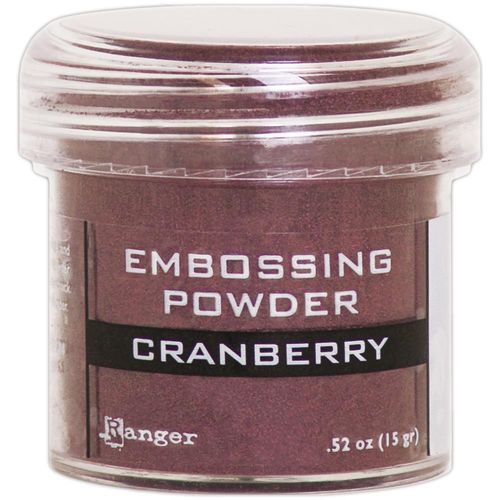 Embossingpulver Cranberry metallic
